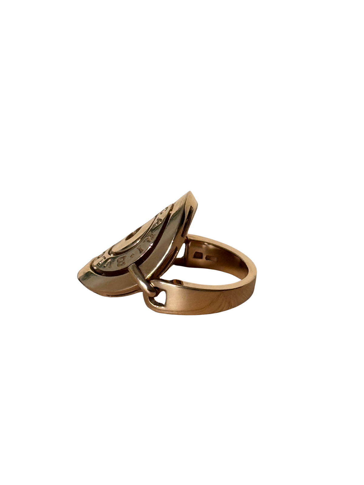 Bulgari Astrale Cerchi - Vintage 18K Yellow Gold Concentric Circle Ring