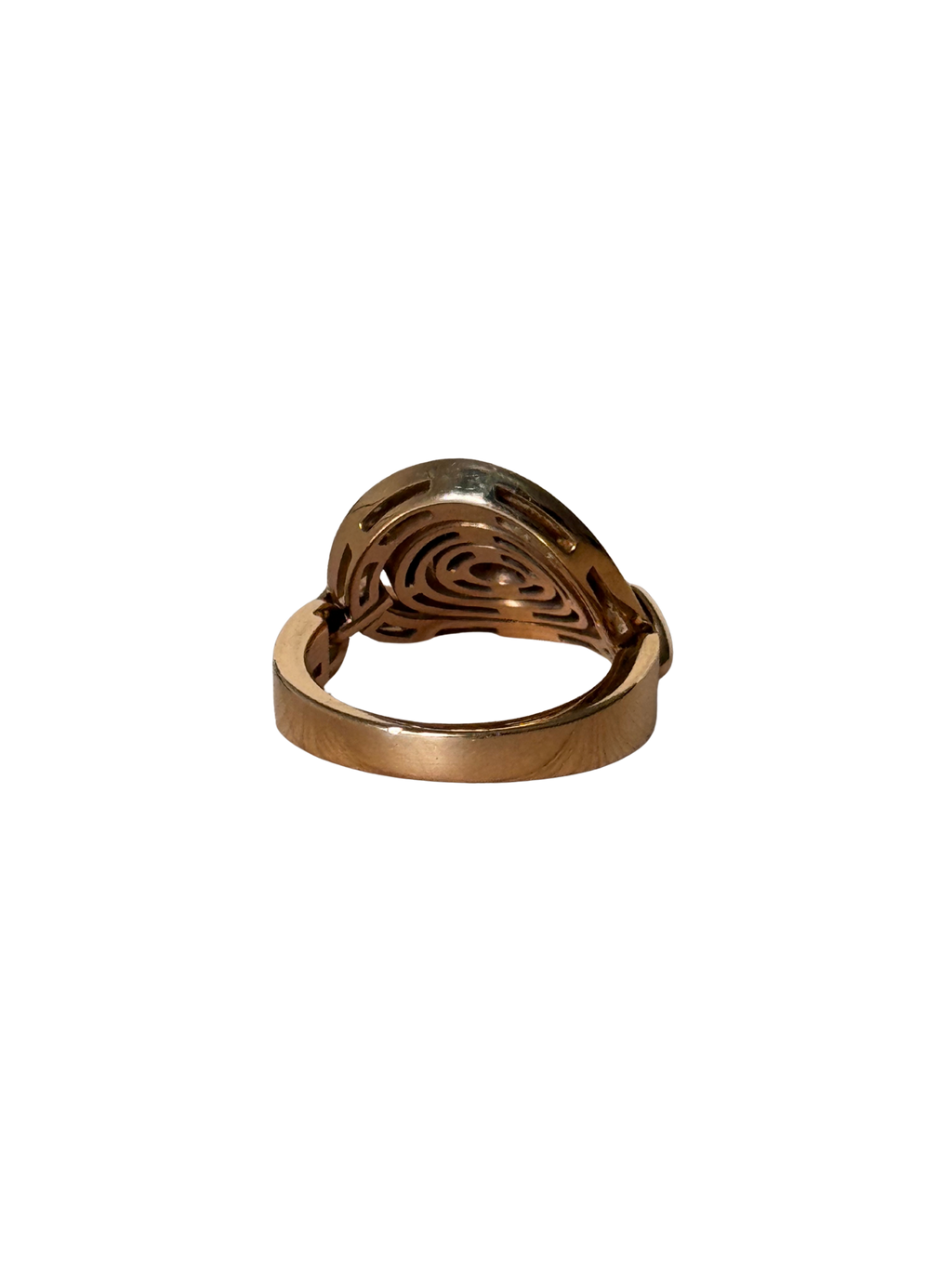Bulgari Astrale Cerchi - Vintage 18K Yellow Gold Concentric Circle Ring