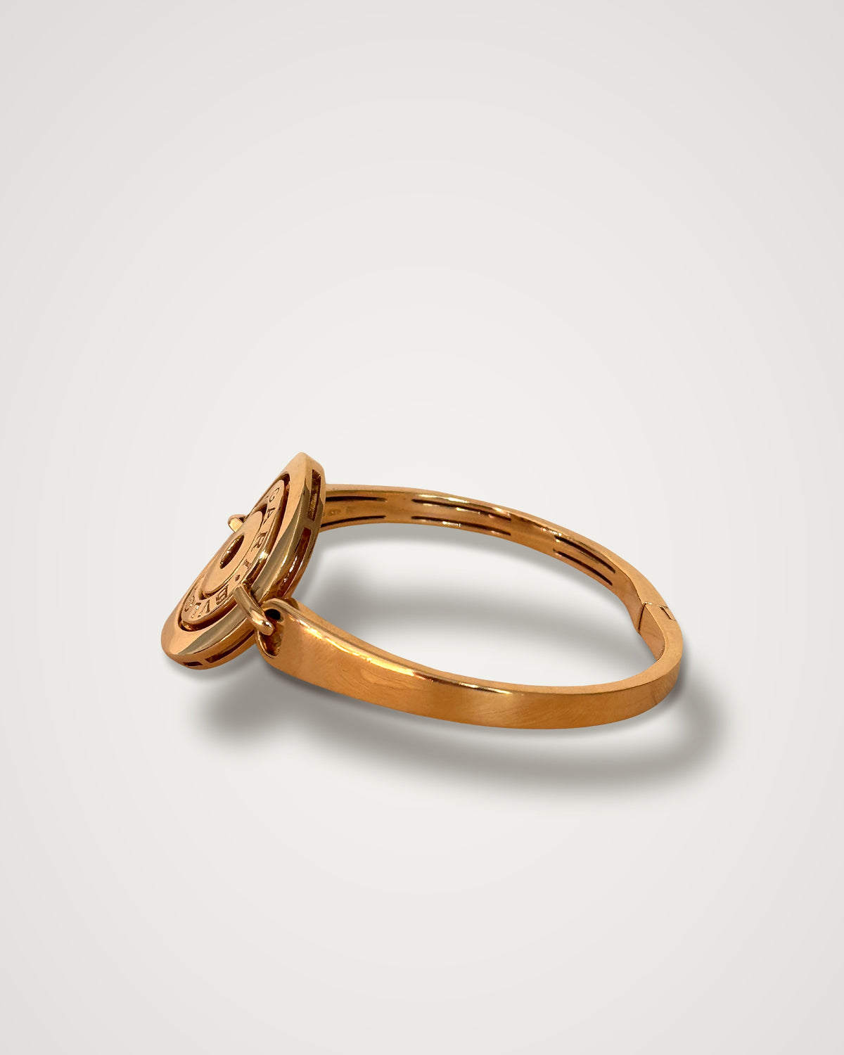 Bulgari Astrale - Vintage 18K Yellow Gold Concentric Circle Bracelet