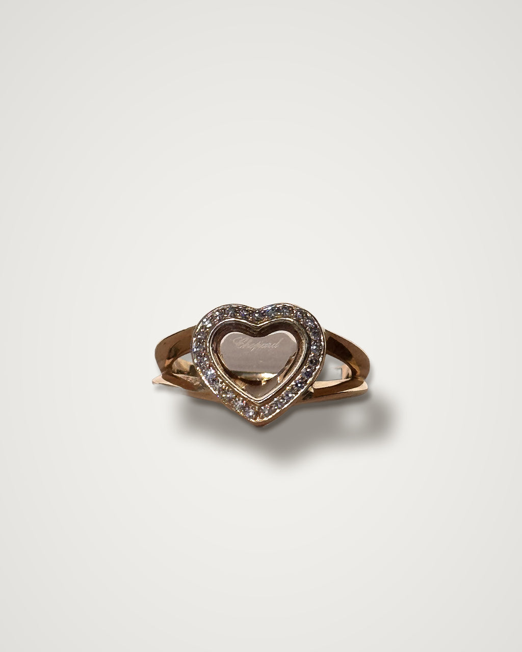 Chopard Happy Diamonds - 18K Yellow Gold Diamond Ring