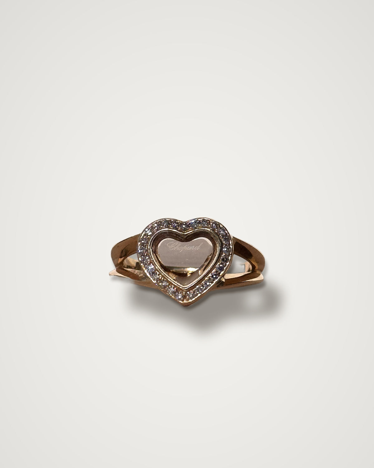 Chopard Happy Diamonds - 18K Yellow Gold Diamond Ring