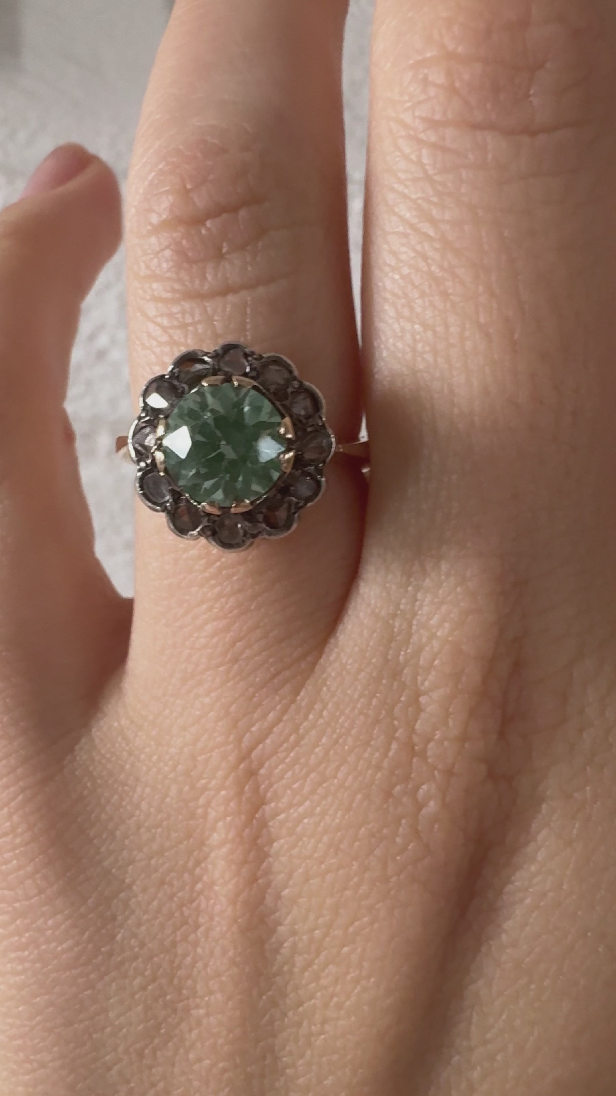 Adelaide - Antique 18K Gold Ring